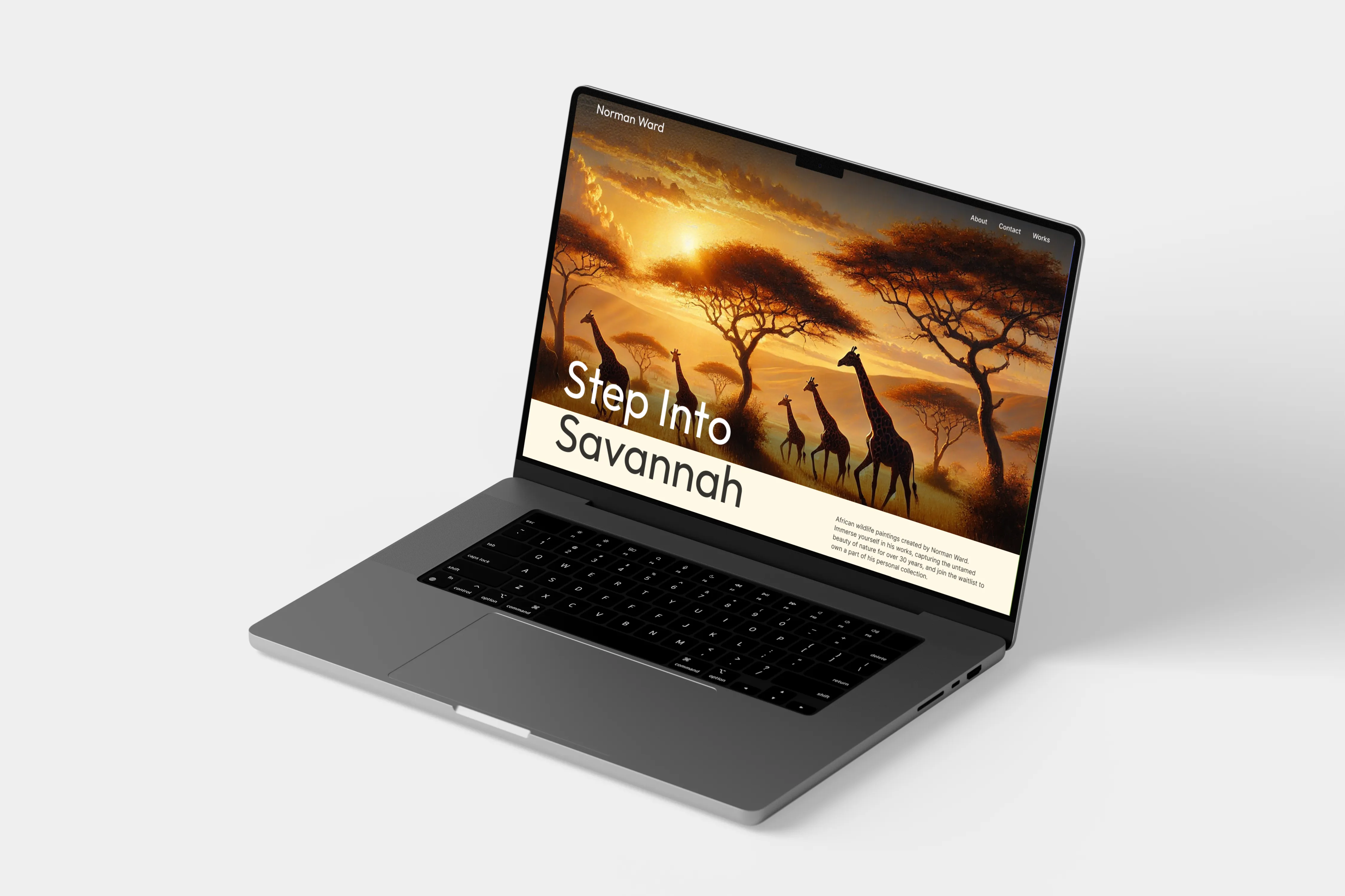 A website created by Penson Digital